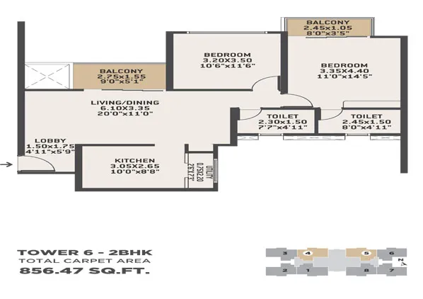 2 BHK
