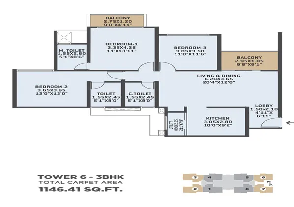 3 BHK